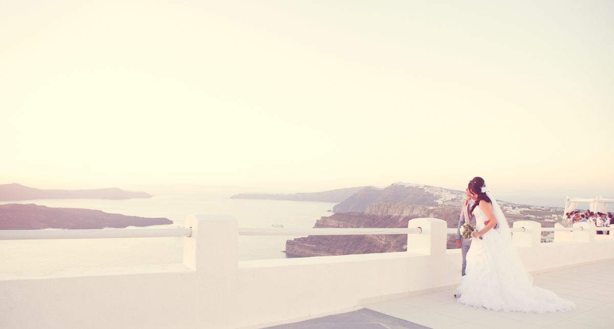 Luana & Andre, September 2014 | Divine Weddings Santorini | Wedding ...
