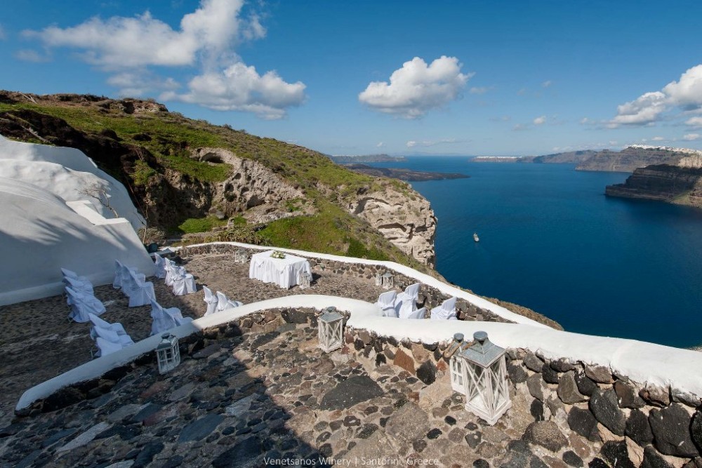 divine weddings santorini winery venue 4